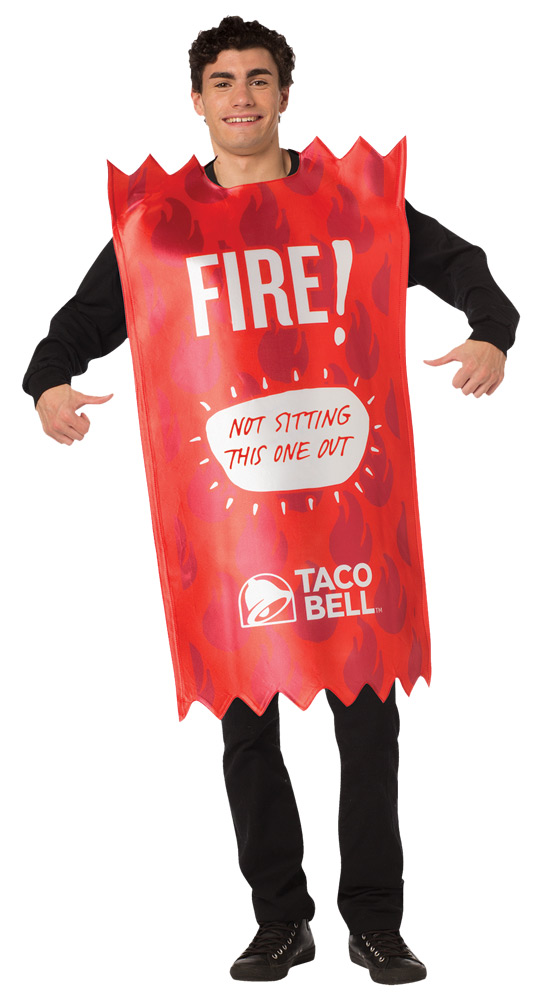 Picture of Morris Costumes GC3565 Taco Bell Packet Fire Tunic Costume