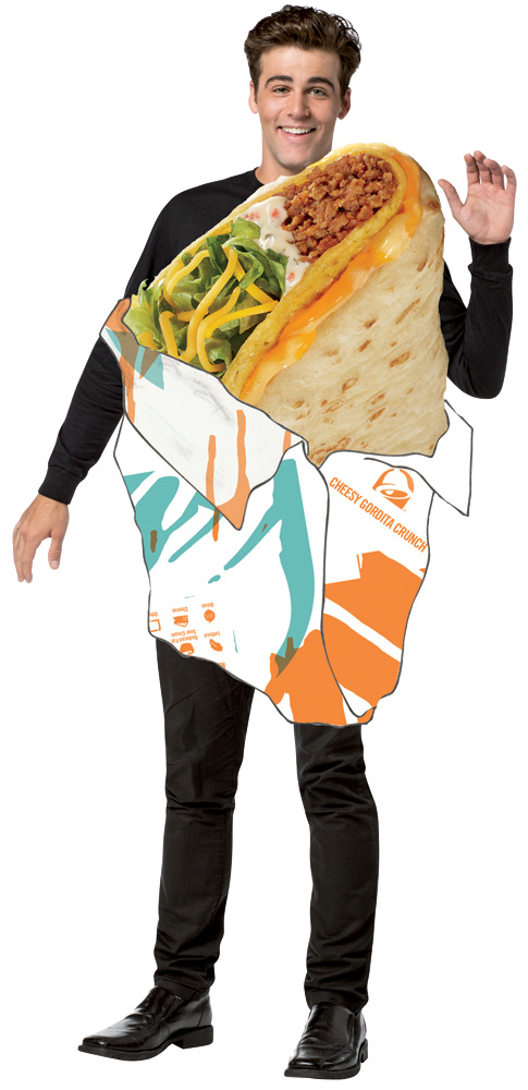 Picture of Morris Costumes GC3571 Taco Bell Gordita Crunch Costume&#44; One Size