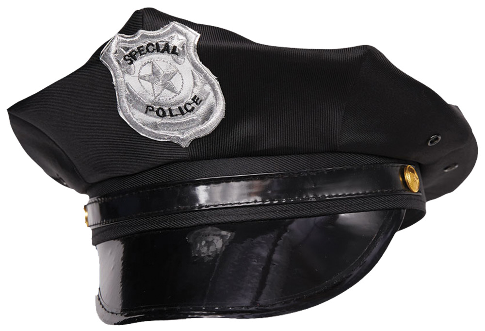 Picture of Morris Costumes UR29842 Police Adult Hat&#44; One Size
