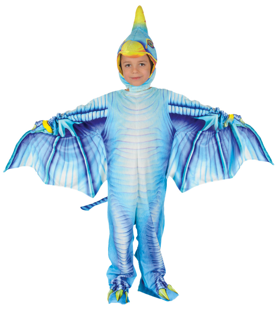 Picture of Morris Costumes UR27617TMD Pterodactyl Blue Toddler Costume, Size 12-24