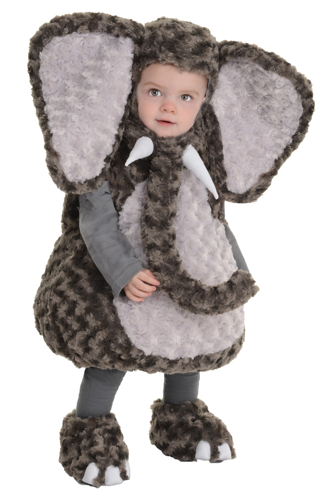 Picture of Morris Costumes UR26115TSM Elephant Toddler Costume, Size 12-18