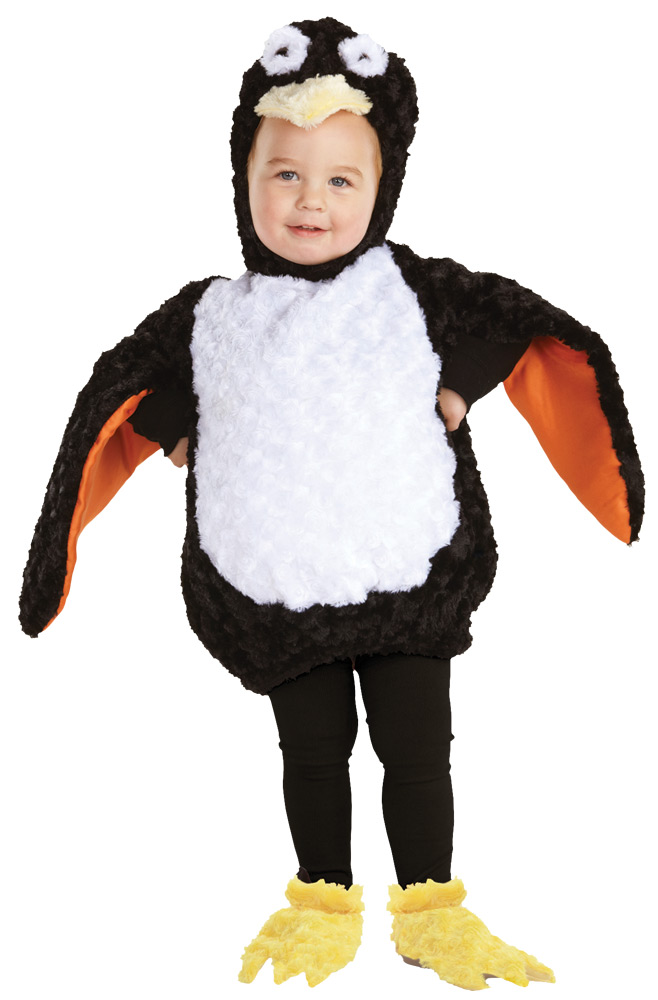 Picture of Morris Costumes UR25974TXL Penguin Toddler Costume, Size 4-6