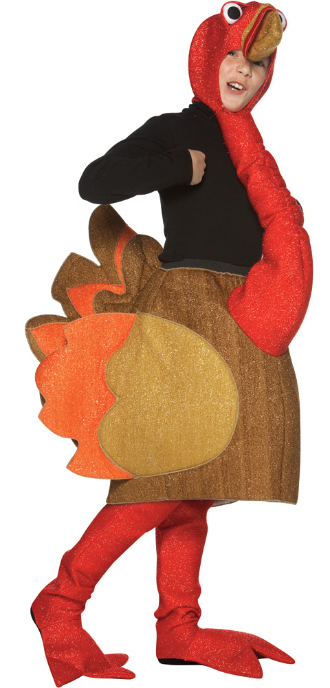 Picture of Morris Costumes GC9131 Turkey Costume&#44; Size 7-10