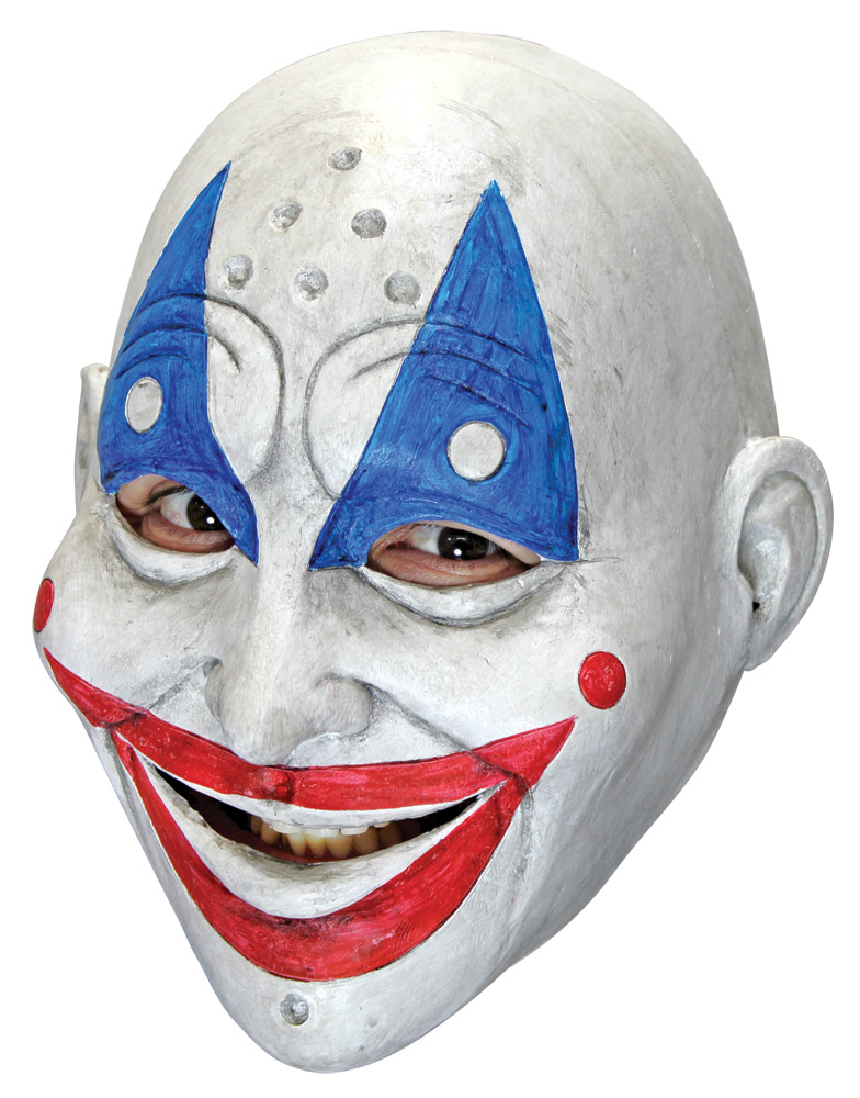 Picture of Morris Costumes TB26824 Clown Gang J.E.T Adult Latex Mask