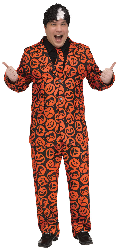 Picture of Morris Costumes FW100245 SNL David S. Pumpkin Costume&#44; Plus Size