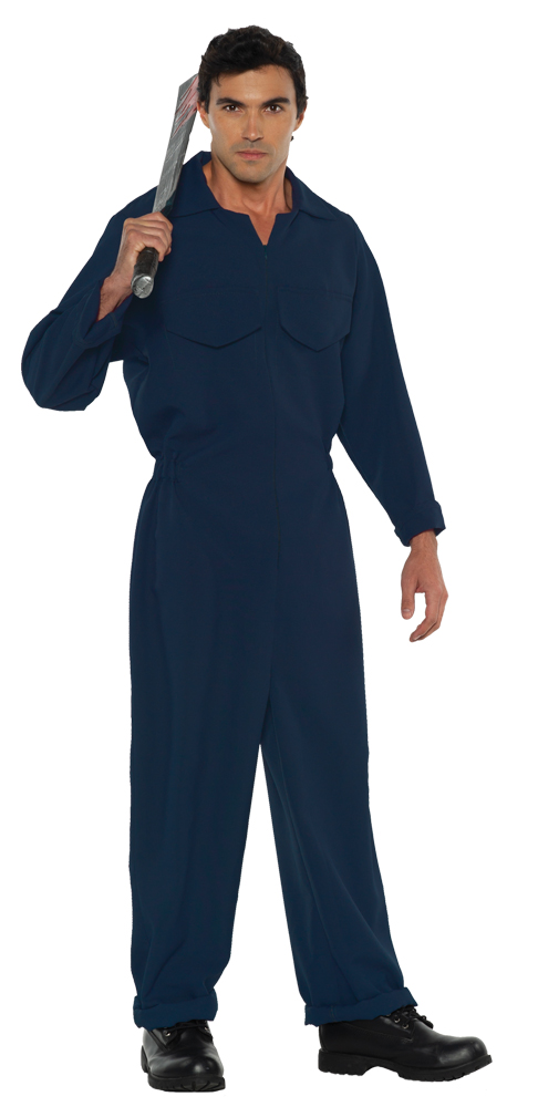 Picture of Morris Costumes UR30114 Men Boiler Suit Adult Costume, Dark Blue - One Size