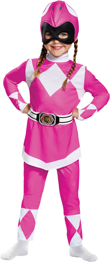 Picture of Disguise DG67381S Toddler Power Rangers Pink Ranger Costume - 2T