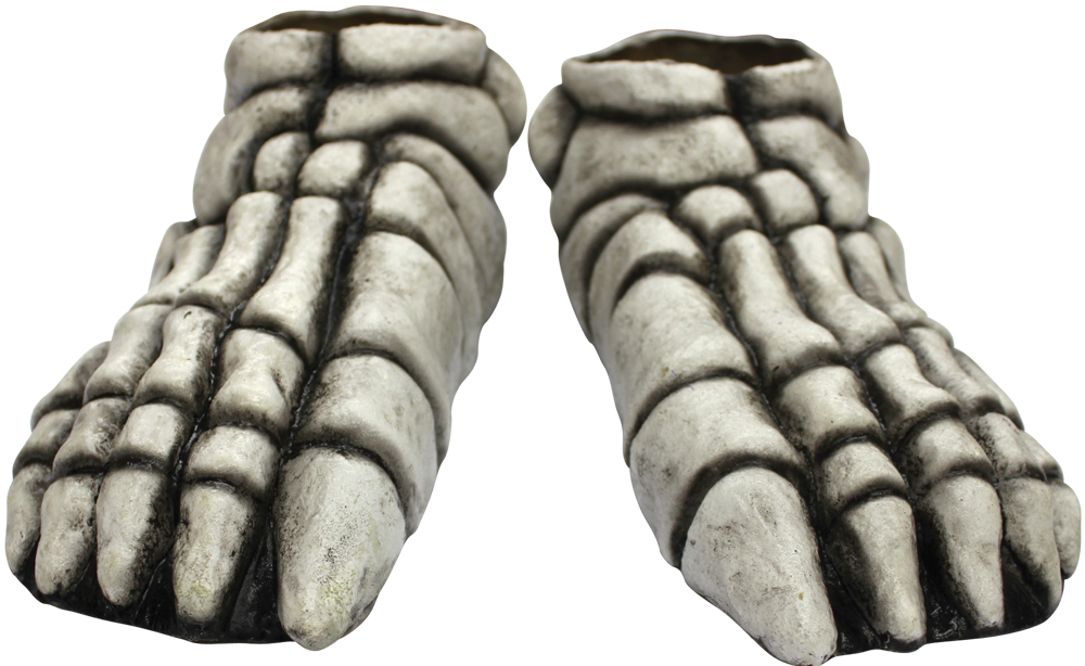 Picture of Ghoulish TB25339 White Skeleton Adult Feet