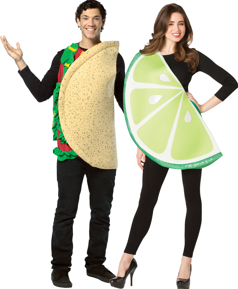 Picture of Rasta Imposta GC10161 Taco & Lime Slice Couples Costume