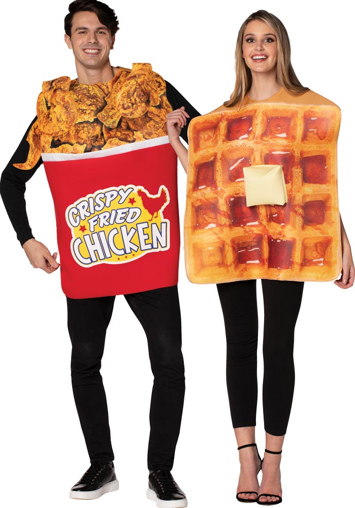 Picture of Rasta Imposta GC10167 Bucket of Chicken & Waffle Couples Costume