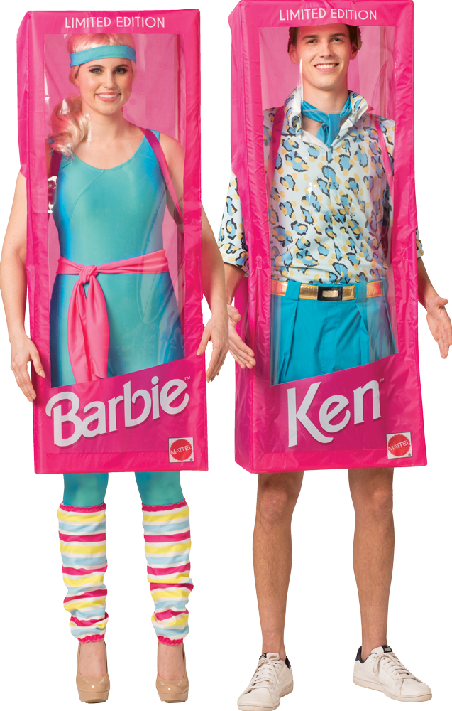Barbie & Ken Box Accessory Only for Your Couples Halloween Costume, Adult, One Size Pink