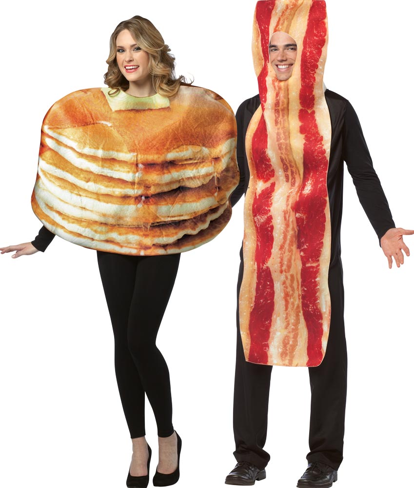 Picture of Rasta Imposta GC10199 Pancake & Bacon Slice Couples Costume