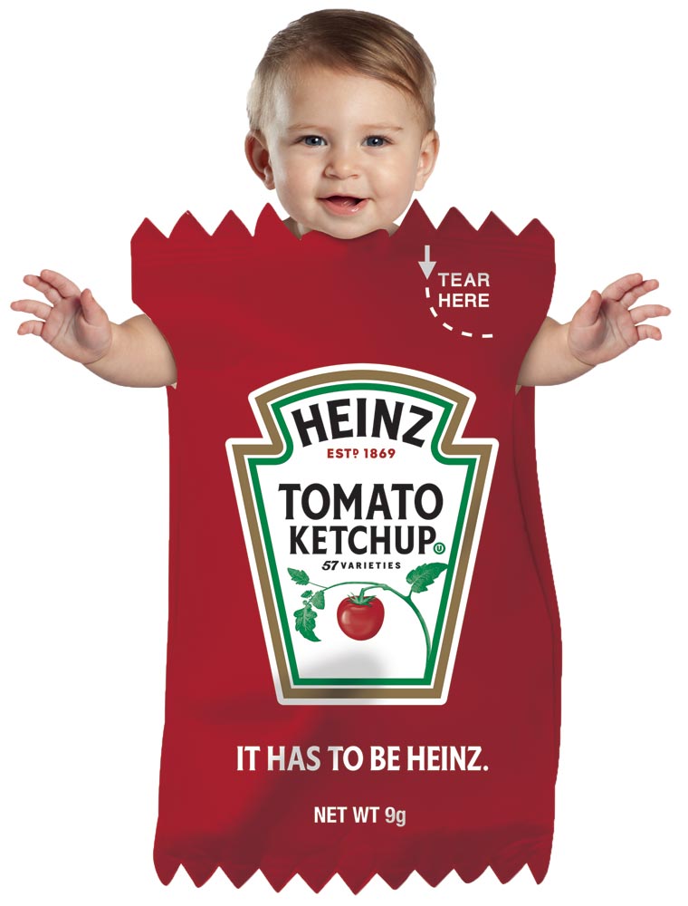 Picture of Rasta Imposta GC4870 Heinz Ketchup Packet Bunting Infant Costume - Size 3-9 Months