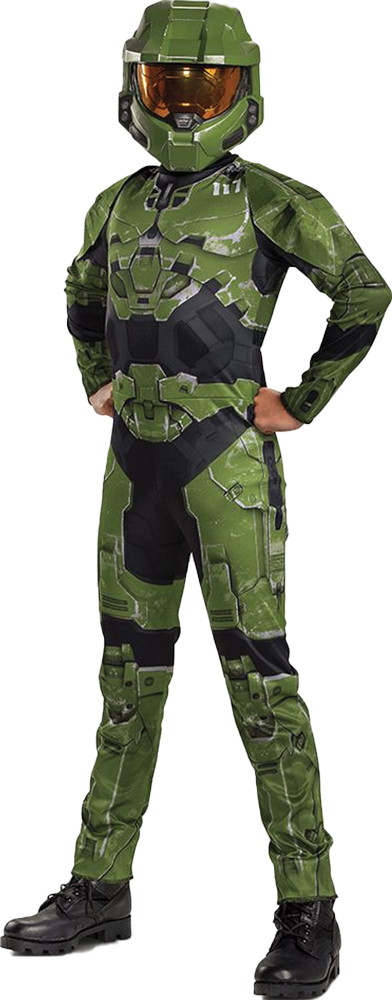 Picture of Disguise DG104989G Boys Master Chief Infinite Classic Child Costume - Large - 10-12