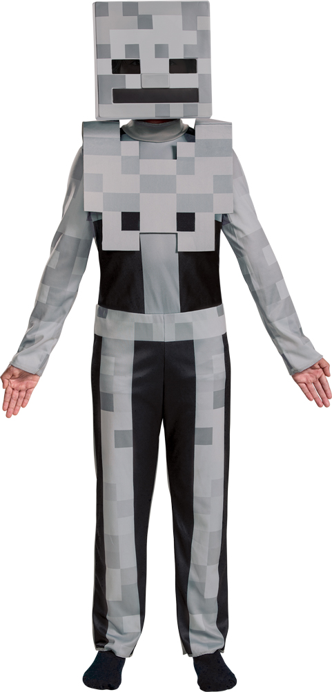 Picture of Disguise DG105109G Childs Minecraft Skeleton Costume - Large 10-12