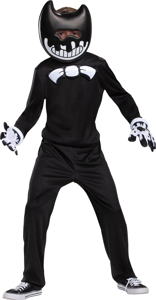 Picture of Disguise DG105339K Bendy & the Ink Machine Ink Bendy Child Costume&#44; Medium - Size 7-8