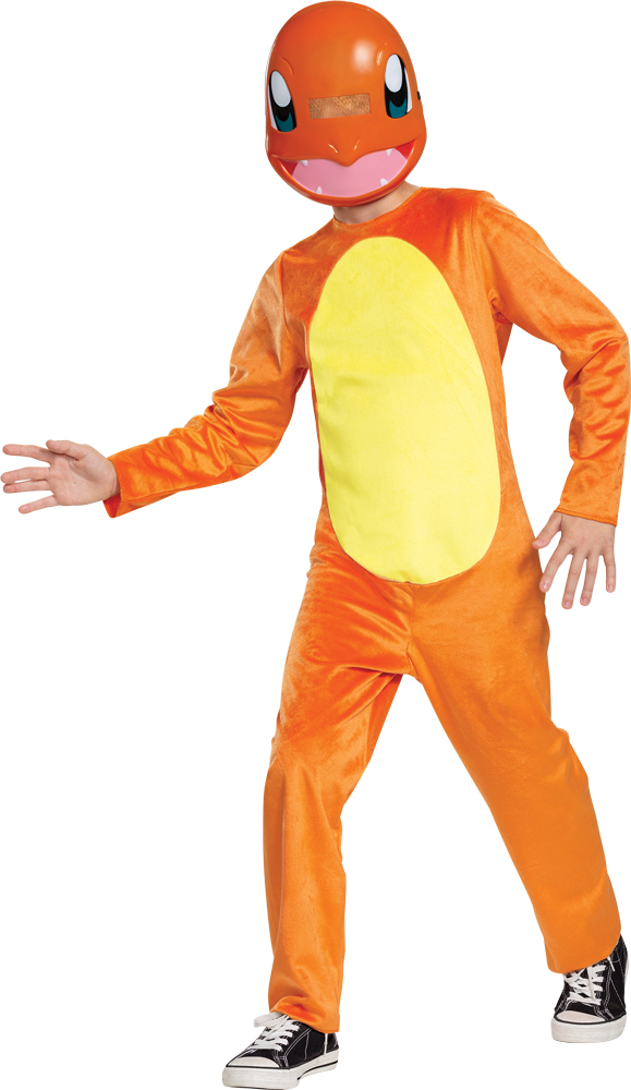 Picture of Disguise DG105439L Boys Charmander Classic Child Costume - Small - 4-6