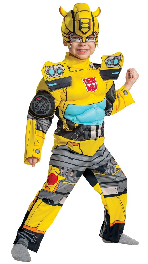 Picture of Disguise DG104909M Transformers Bumblebee Toddler Costume - 3-4T