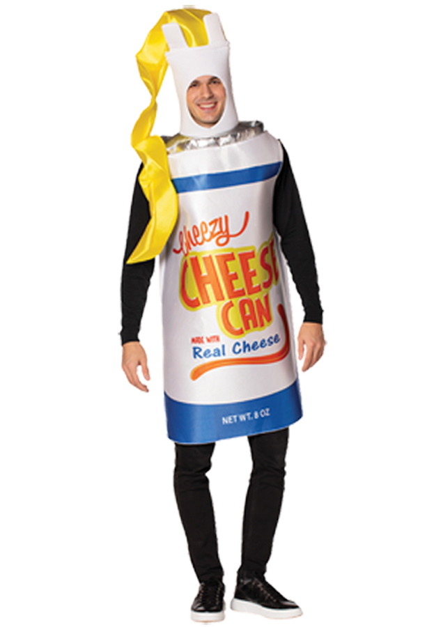 Picture of Rasta Imposta GC7062 Cheezy Cheese Spray Can Halloween Costume&#44; Adult - One Size