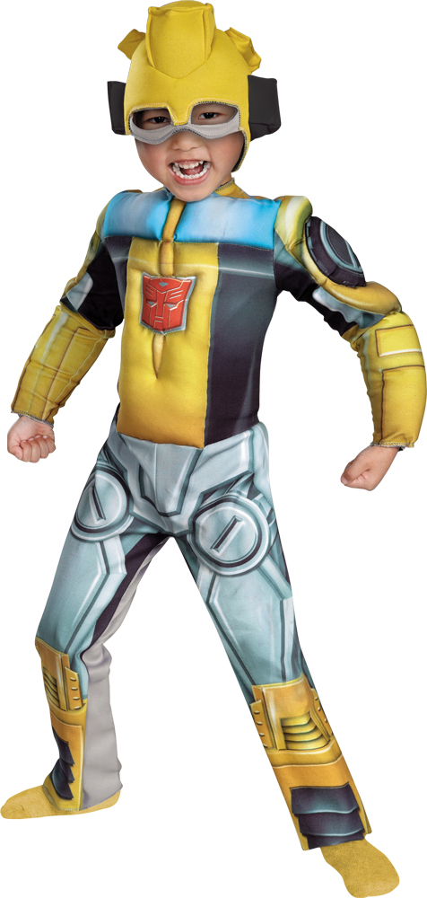 Picture of Disguise DG42646L Boys Bumblebee Rescue Bot Toddler Muscle Child Costume - Small - 4-6