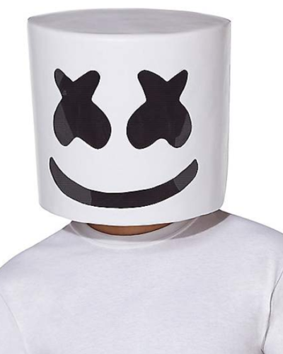 Picture of Fun World FW93782 DJ Marshmello Adult Half Mask