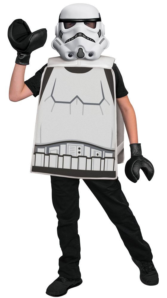 Picture of Disguise DG115389 Boys Stormtrooper Lego Star Wars Basic Costume