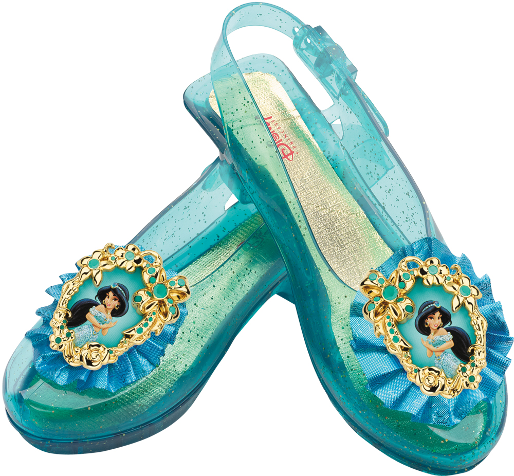 Picture of Disguise DG59288 Girls Disney Jasmine Sparkle Shoes