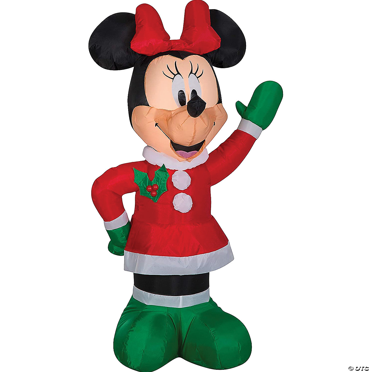 Blow Up Inflatable Minnie in a Winter Outfit Yard Decoration