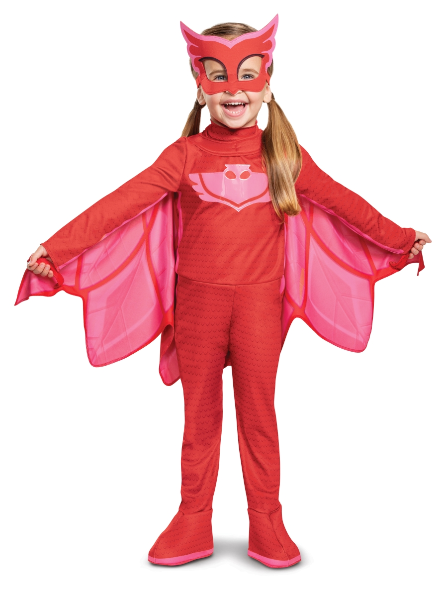 Picture of Disguise DG100229L Deluxe Light-Up Owlette Toddler Child Costume&#44; Small 4-6