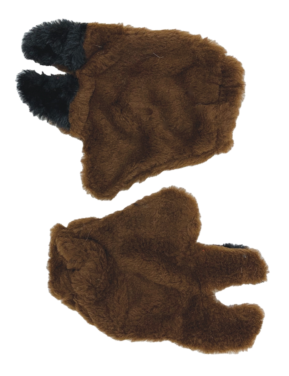 Picture of Halco AE1295M Reindeer Mitts Gloves&#44; Brown&#44; Brown