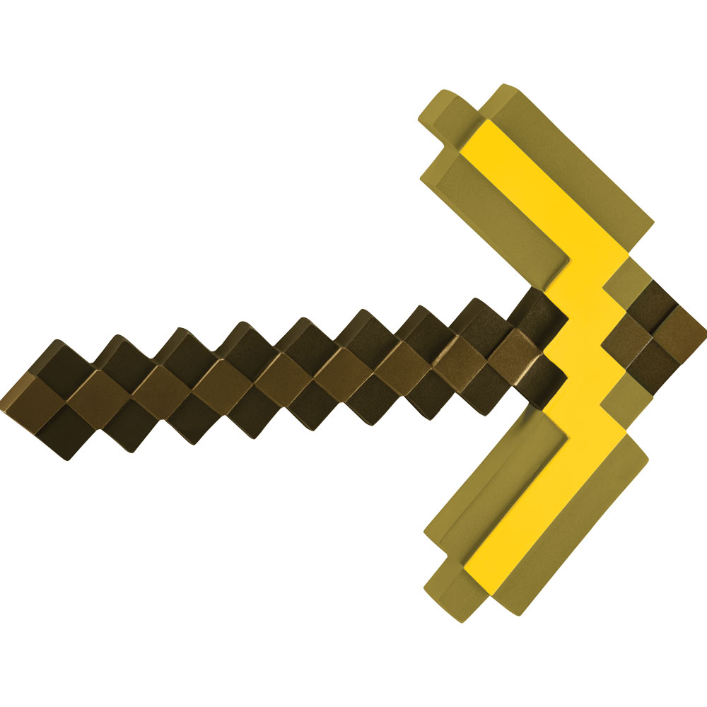 Picture of Disguise DG112299 Minecraft Gold Pick Axe Toy