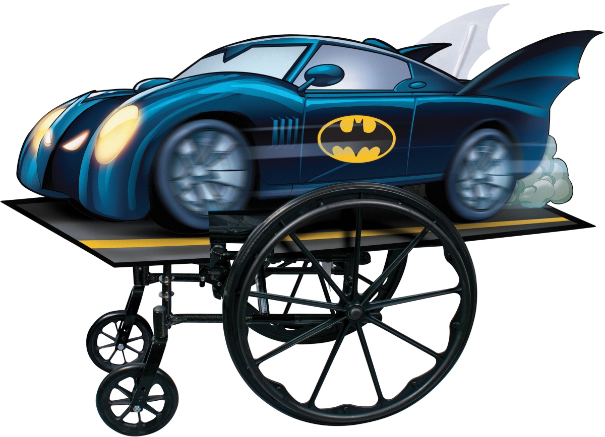 Picture of Disguise DG123589 Batman Adaptive Wheelchair Cover