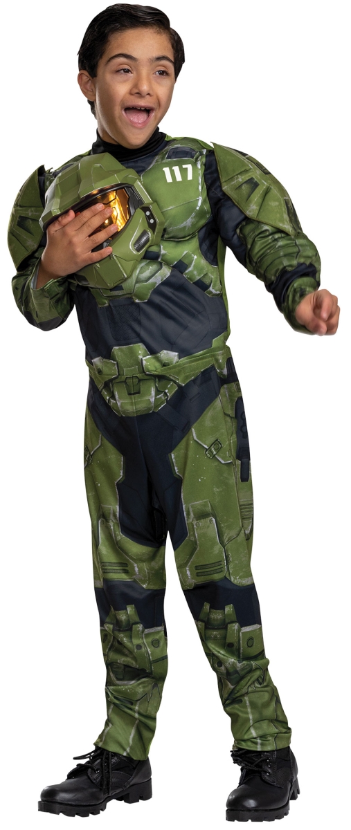 Picture of Disguise DG128529G Master Chief Infinite Child Costume&#44; Large 10-12