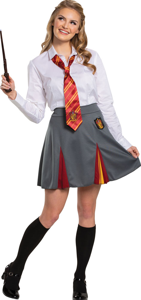 Picture of Disguise DG108269T Gryffindor Teen & Adult Skirt&#44; Medium Gray - Size 7-9