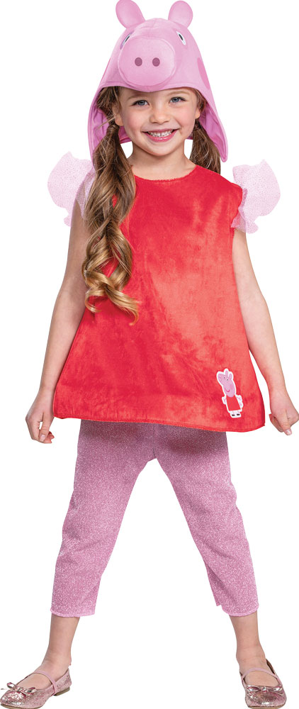 Picture of Disguise DG116149L Peppa Pig Classic Child Costume&#44; Small 4-6