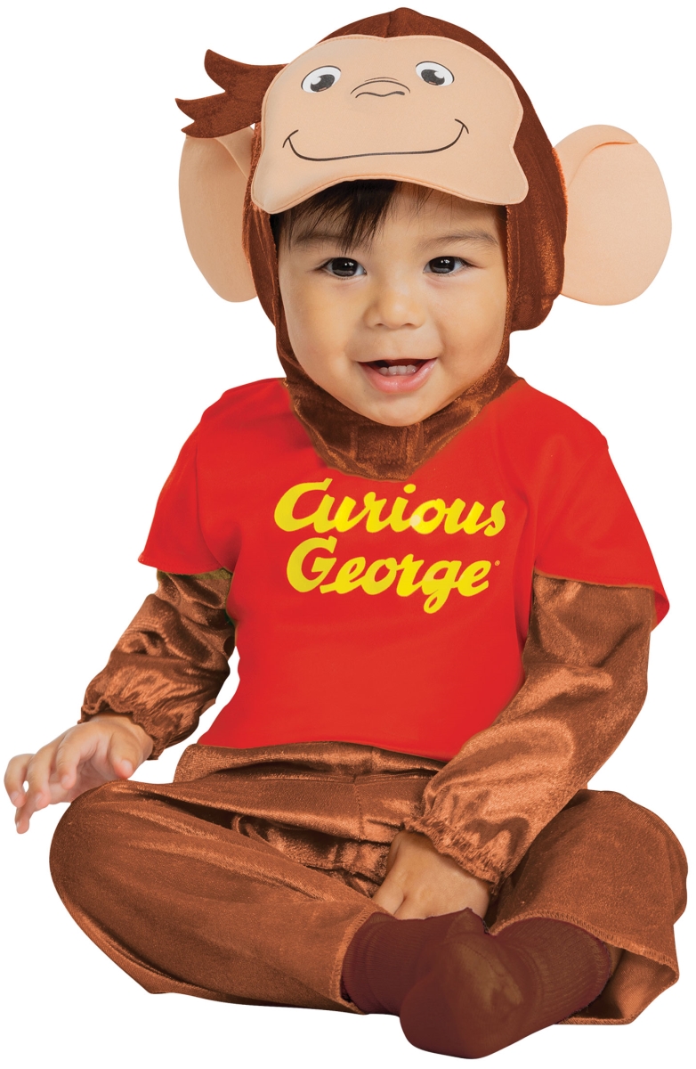 Picture of Disguise DG125169S Curious George Toddler Costume&#44; Size 2