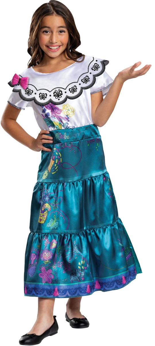 Picture of Disguise DG125019K Encanto Mirabel Classic Child Costume&#44; Medium 7-8