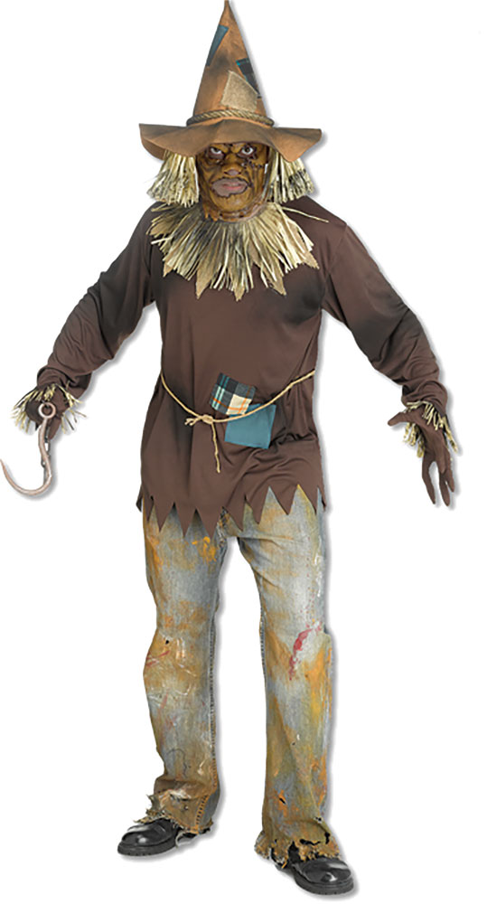Picture of Fun World FW134434 Evil Scar Crow Adult Costume Standard