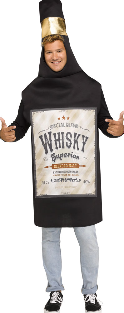 Picture of Fun World FW134974 Bottle Of Whiskey Adult Costume