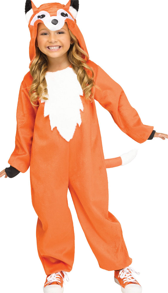 Picture of Fun World FW113531SM Fox Child Jumpsuit&#44; Extra Large 4-6x