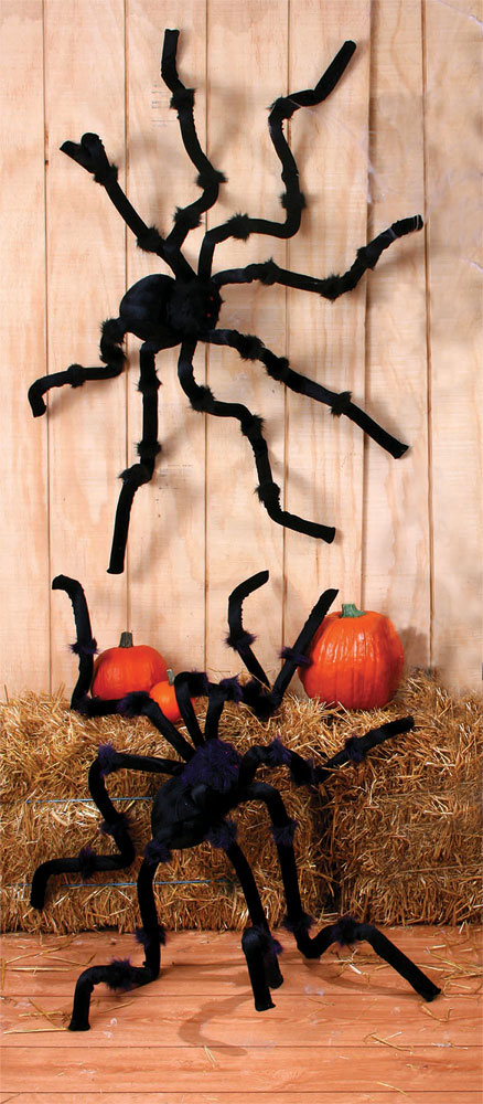Picture of Fun World FW91135TBK 8 ft. Giant Up Spider Decor