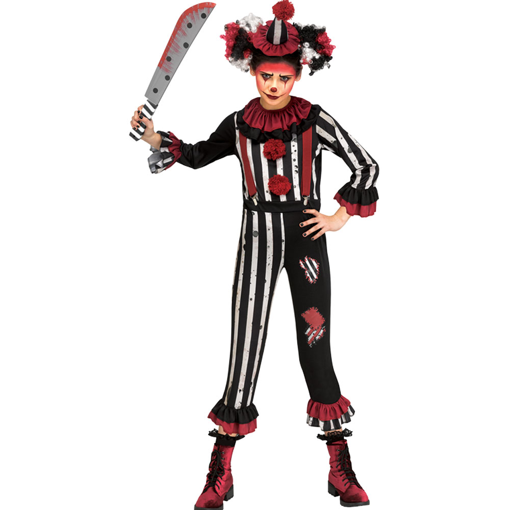 Picture of Fun World FW113482MD Big Top Terror Child Costume&#44; Medium 8-10