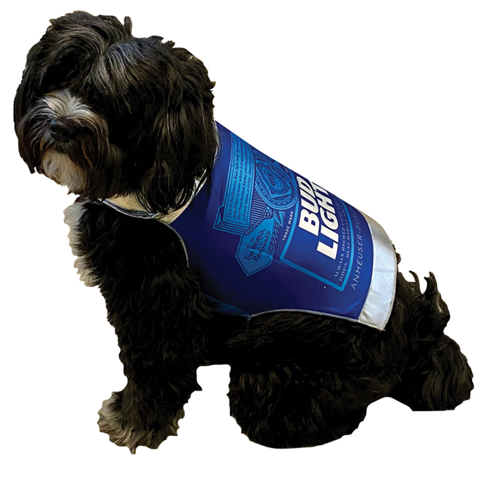 Picture of Rasta Imposta GC1482XSS Bud Light Can Dog Costume&#44; Extra Small & Small
