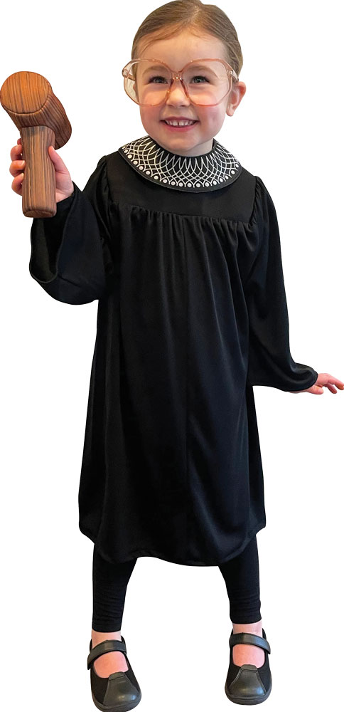 Picture of Rasta Imposta GC149834 Supreme Justice Robe Child Costume, Size 3-4