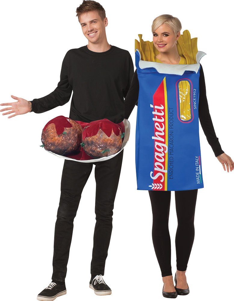 Picture of Rasta Imposta GC6319 Spaghetti & Meatballs Couple Costume&#44; One Size