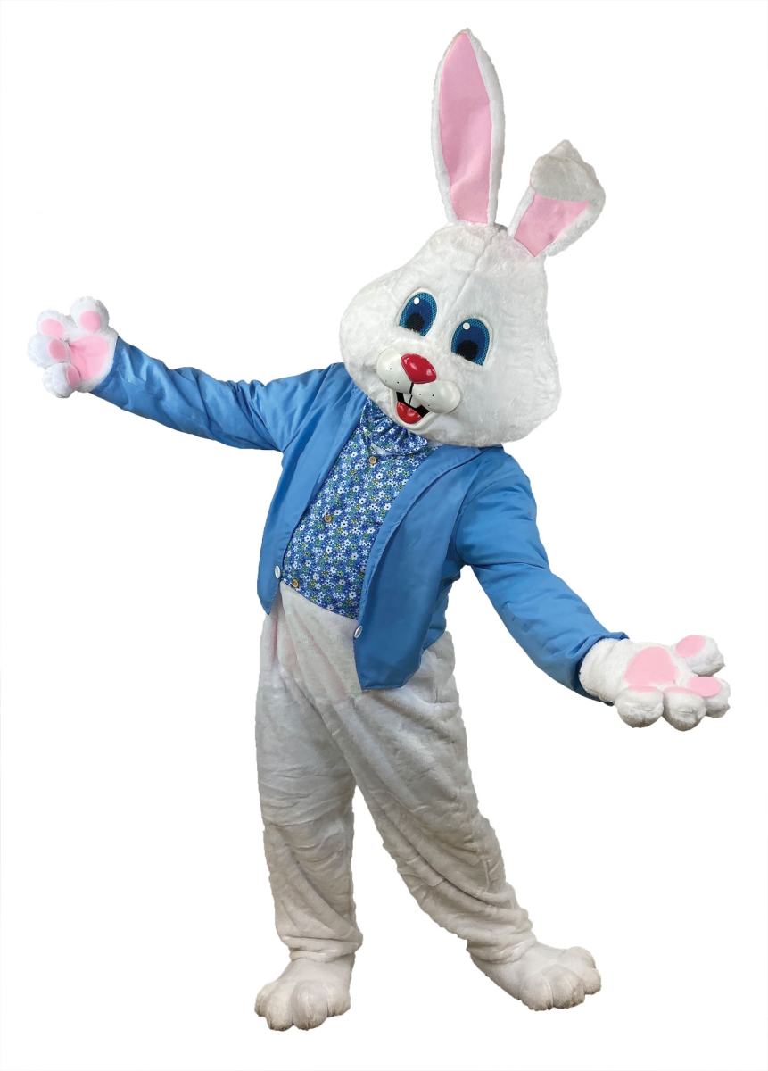 Picture of Morris Costumes MC26 Adult Easter Bunny with Jacket & Vest&#44; Blue