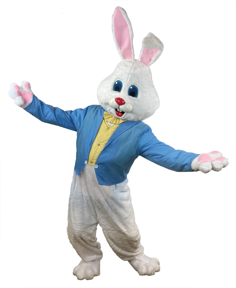 Picture of Morris Costumes MC27 Easter Bunny with Jacket Faux Vest&#44; Blue & Yellow