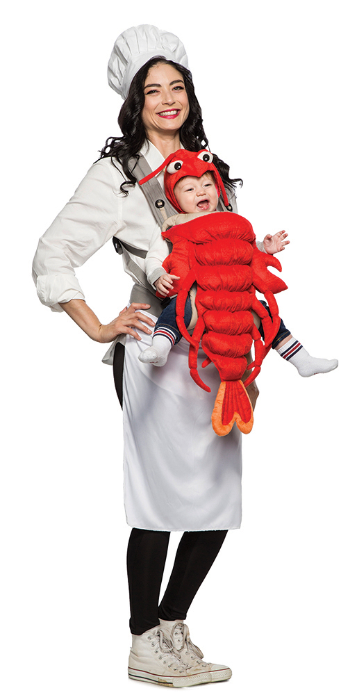 Picture of Seeing Red SR30100 Master Chef & Lobster Baby N Me Costume