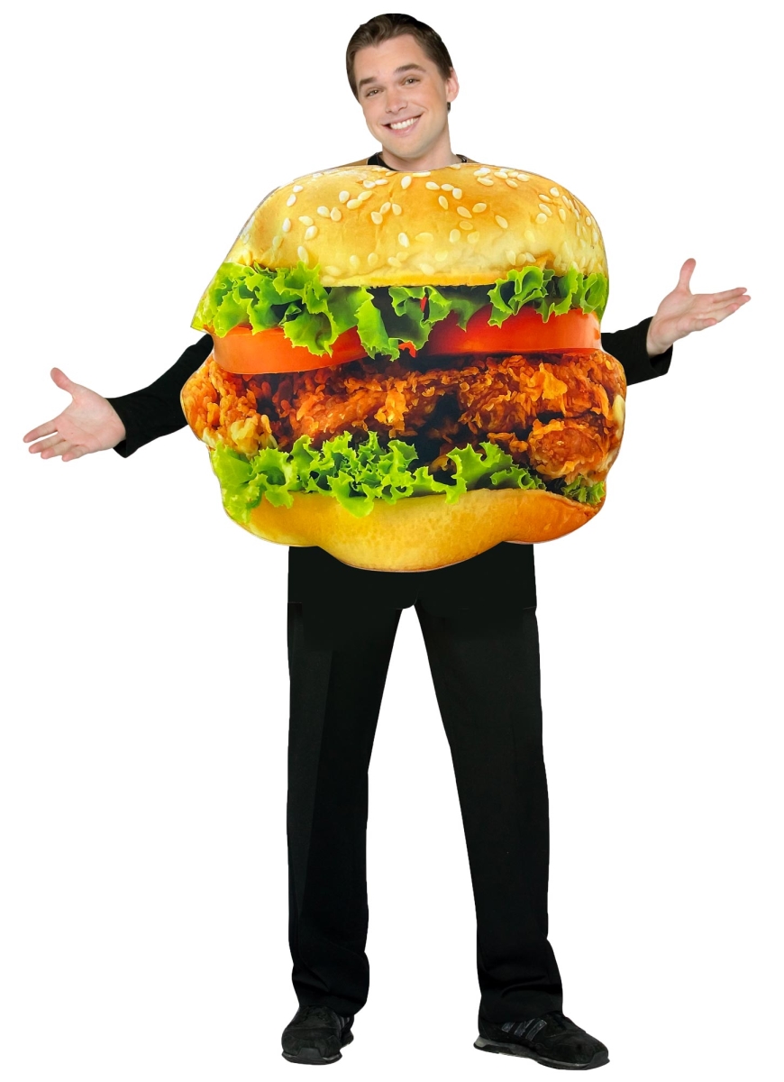 Picture of Rasta Imposta GC6839 Get Real Chicken Sandwich Adult Costume&#44; One Size