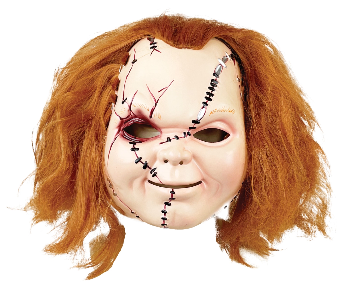 Picture of Trick or Treat Studios MATGUS129 Curse of Chucky&#44; Scarred Chucky Plastic Mask